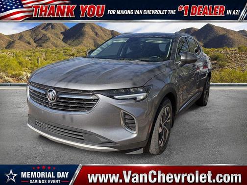 Satin Steel Metallic 2022 Buick Envision FWD Essence