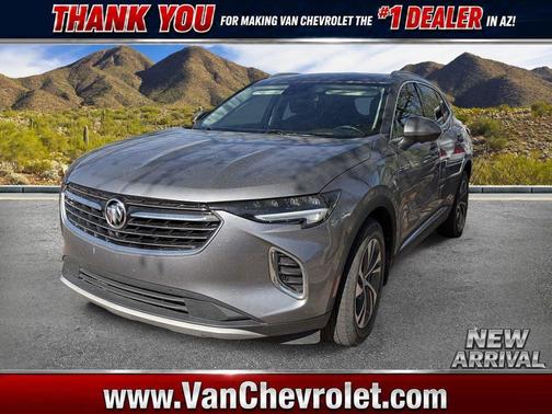 Satin Steel Metallic 2022 Buick Envision FWD Essence