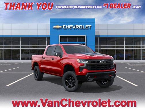 Radiant Red Tintcoat 2026 Chevrolet Silverado 1500 LT Trail Boss