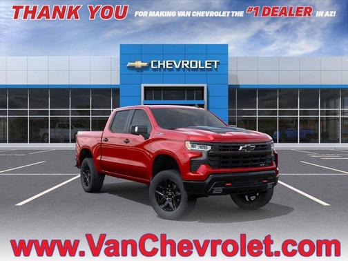 Radiant Red Tintcoat 2026 Chevrolet Silverado 1500 LT Trail Boss
