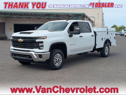Summit White 2026 Chevrolet Silverado 2500 WT