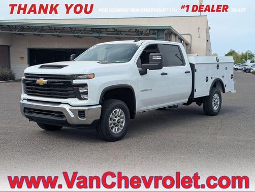 Summit White 2026 Chevrolet Silverado 2500 WT