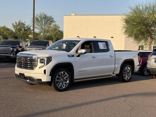 White Frost Tricoat 2024 GMC Sierra 1500 Denali
