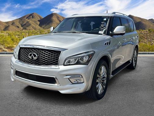 Liquid Platinum 2017 INFINITI QX80 Base