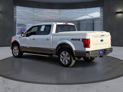 Star White Metallic Tri-Coat 2020 Ford F-150 Lariat