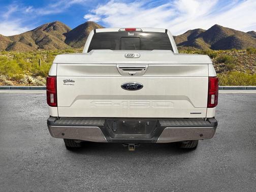 Star White Metallic Tri-Coat 2020 Ford F-150 Lariat