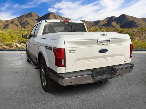 Star White Metallic Tri-Coat 2020 Ford F-150 Lariat