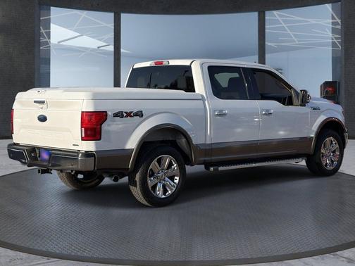 Star White Metallic Tri-Coat 2020 Ford F-150 Lariat