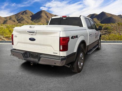 Star White Metallic Tri-Coat 2020 Ford F-150 Lariat