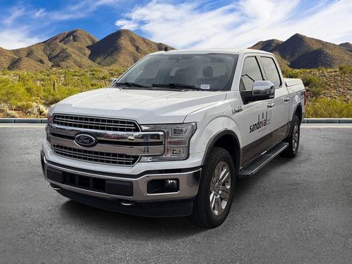 Star White Metallic Tri-Coat 2020 Ford F-150 Lariat