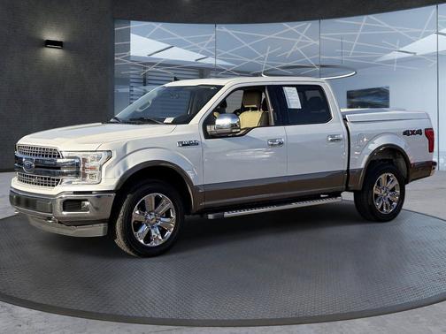 Star White Metallic Tri-Coat 2020 Ford F-150 Lariat