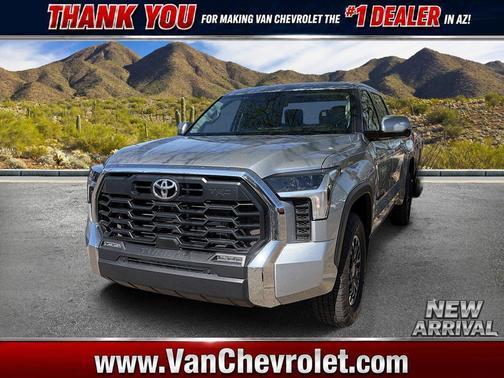 Celestial Silver Metallic 2024 Toyota Tundra SR5