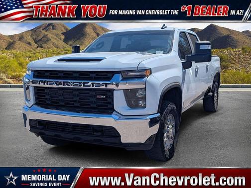 Summit White 2021 Chevrolet Silverado 2500 LT