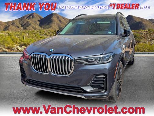 Arctic Grey Metallic 2021 BMW X7 xDrive40i