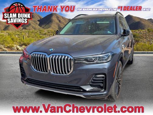 Arctic Grey Metallic 2021 BMW X7 xDrive40i