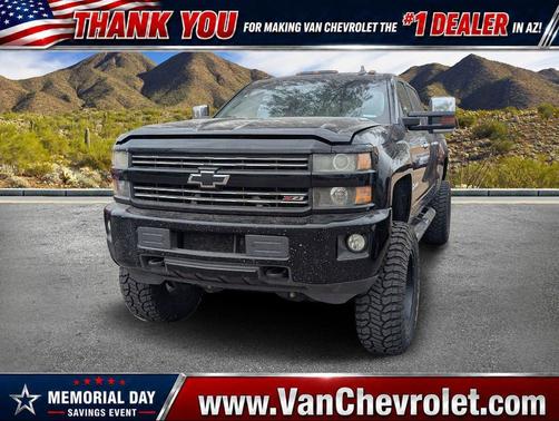 Black 2016 Chevrolet Silverado 2500 LTZ