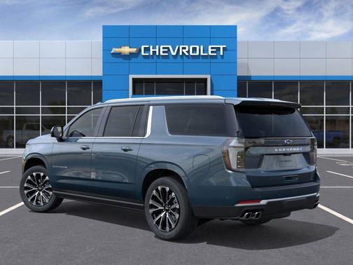 Lakeshore Blue Metallic 2026 Chevrolet Suburban High Country, 4WD