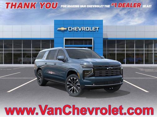Lakeshore Blue Metallic 2026 Chevrolet Suburban High Country, 4WD