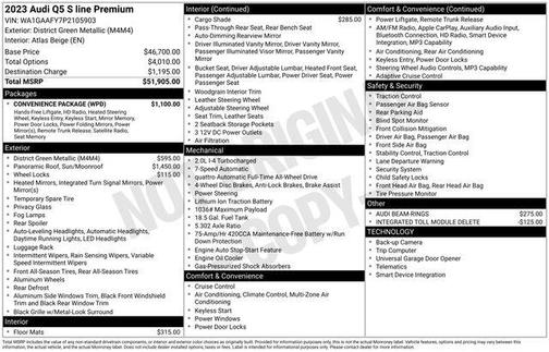 2023 Audi Q5 45 S line quattro Premium