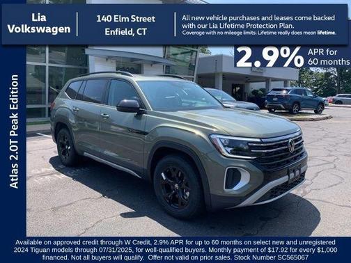 2025 Volkswagen Atlas 2.0T Peak Edition