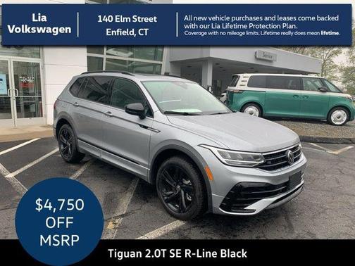 2024 Volkswagen Tiguan 2.0T SE R-Line Black