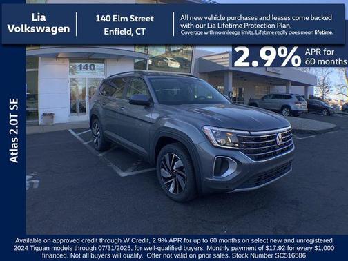 2025 Volkswagen Atlas 2.0T SE