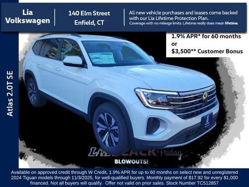 2026 Volkswagen Atlas 2.0T SE
