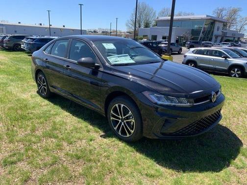 Black 2026 Volkswagen Jetta 1.5T Sport