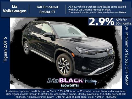 2026 Volkswagen Tiguan 2.0T S