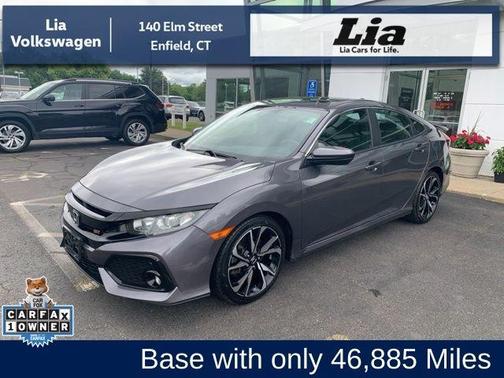 Modern Steel Metallic 2018 Honda Civic Si