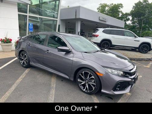 Modern Steel Metallic 2018 Honda Civic Si