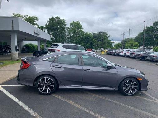 Modern Steel Metallic 2018 Honda Civic Si