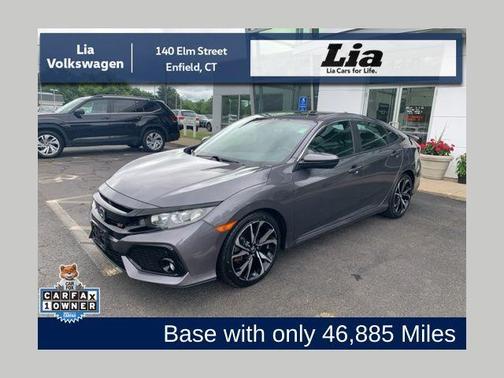 Modern Steel Metallic 2018 Honda Civic Si