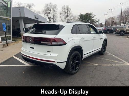 Opal White Pearl 2026 Volkswagen Atlas Cross Sport 2.0T SEL R-Line Black