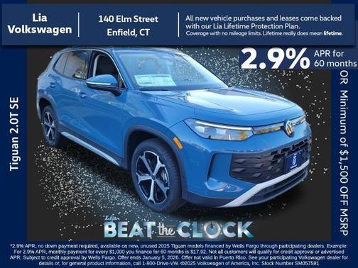 2025 Volkswagen Tiguan 2.0T SE