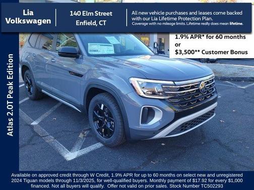 2026 Volkswagen Atlas 2.0T Peak Edition