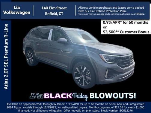 2025 Volkswagen Atlas 2.0T SEL Premium R-Line