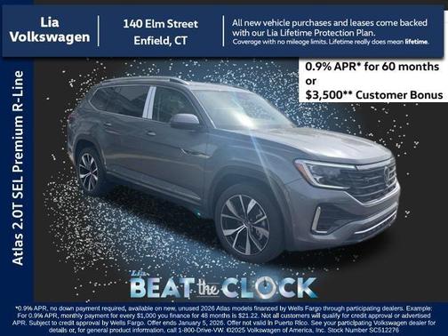 2025 Volkswagen Atlas 2.0T SEL Premium R-Line