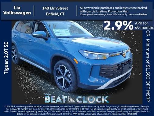 2025 Volkswagen Tiguan 2.0T SE