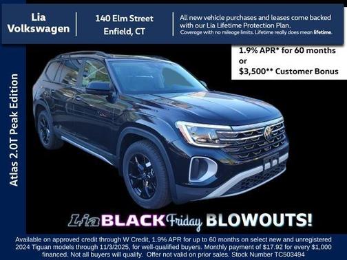 2026 Volkswagen Atlas 2.0T Peak Edition