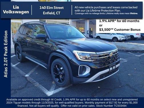 2026 Volkswagen Atlas 2.0T Peak Edition
