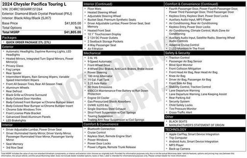 2024 Chrysler Pacifica Touring-L