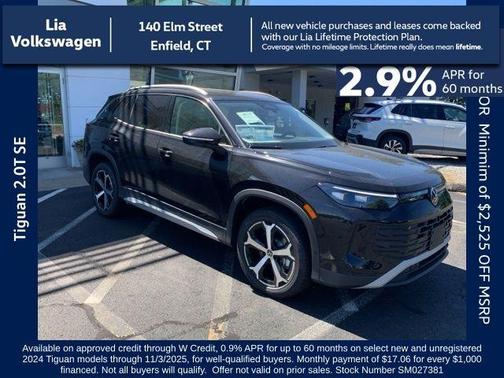 2025 Volkswagen Tiguan 2.0T SE