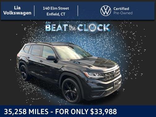 2022 Volkswagen Atlas 3.6 V6 SEL R-Line Black
