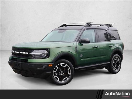Eruption Green Metallic 2023 Ford Bronco Sport Outer Banks