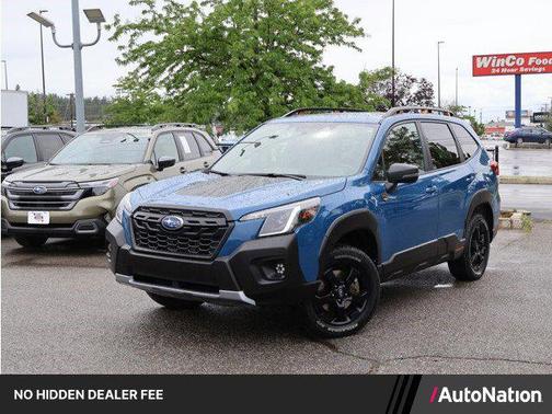 Geyser Blue 2022 Subaru Forester Wilderness