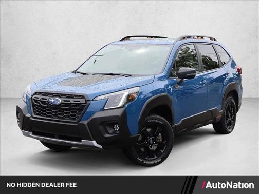 Geyser Blue 2022 Subaru Forester Wilderness