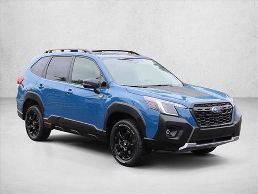 Geyser Blue 2022 Subaru Forester Wilderness