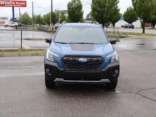 Geyser Blue 2022 Subaru Forester Wilderness