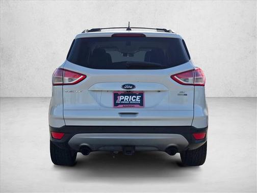 White Platinum Metallic Tri Coat 2015 Ford Escape SE